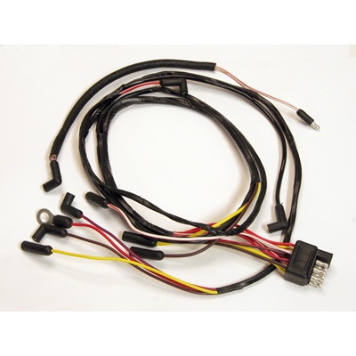 Brand New V8 Wiring Harness For 1966-1977 Early Ford Bronco – Engine Gauge & Ignition Feed By Tom's Bronco Parts