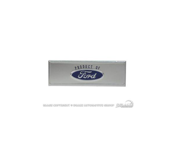 68-73 DOOR SILL TAG 
